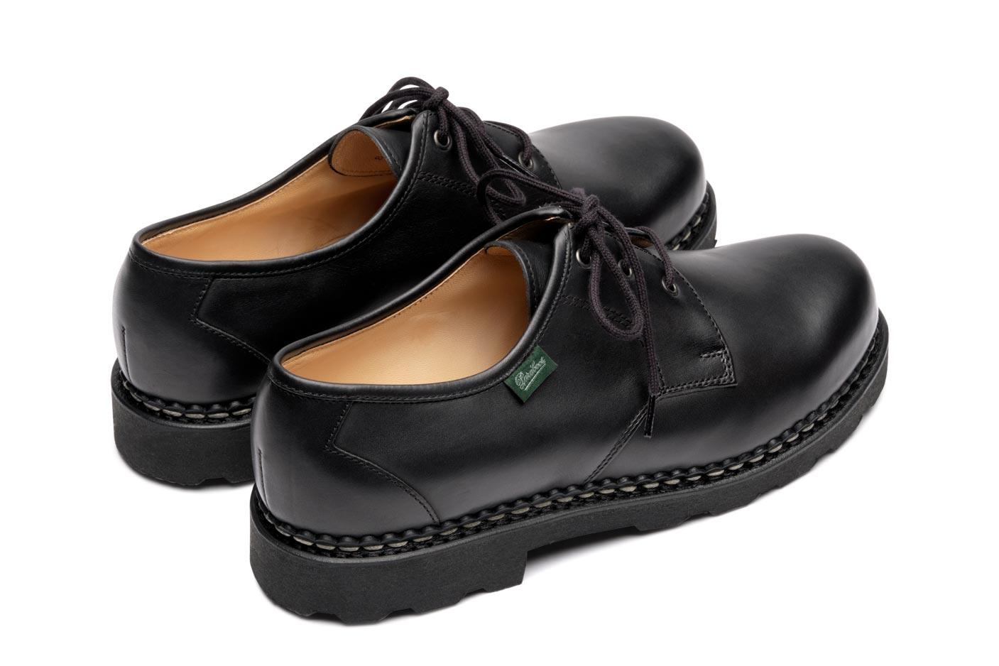 最終価格〈Paraboot パラブーツ〉 Castel MarcheⅡ Noir CASTEL/MARCHE II NOIRE-LISSE NOIR | Paraboot